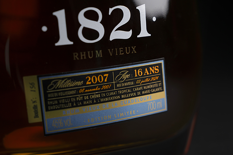 rhum 1821 habitation bellevue